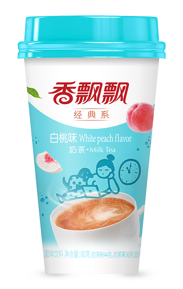 White Peach Flavor</br>Milk Tea